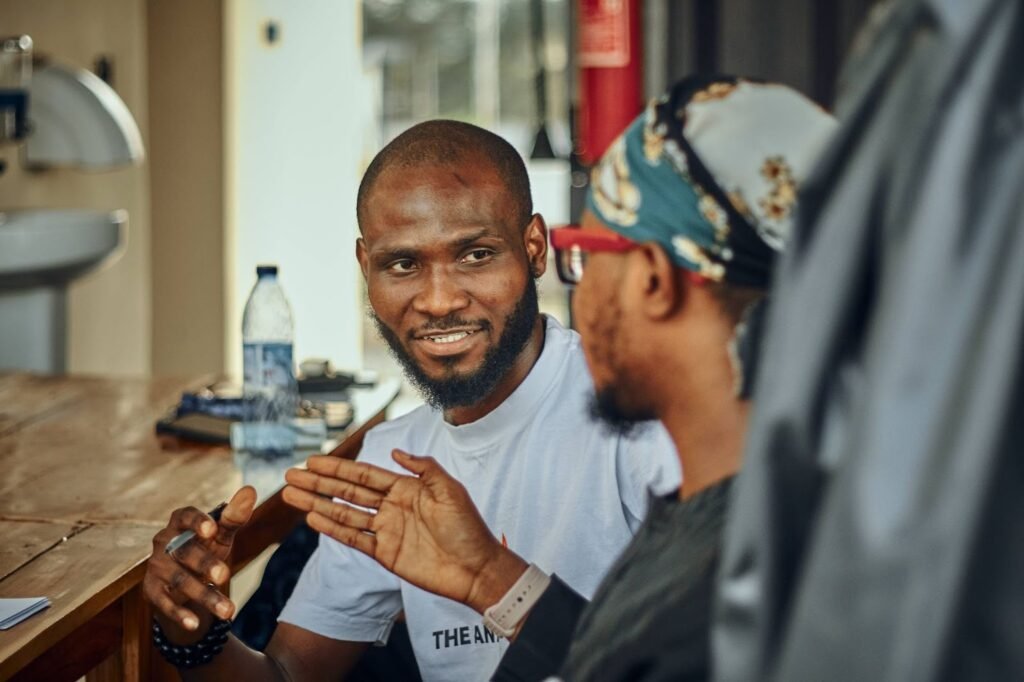 Poethick Mayor and SavvyBolu at Motoni Olodun Slam Ogbomoso