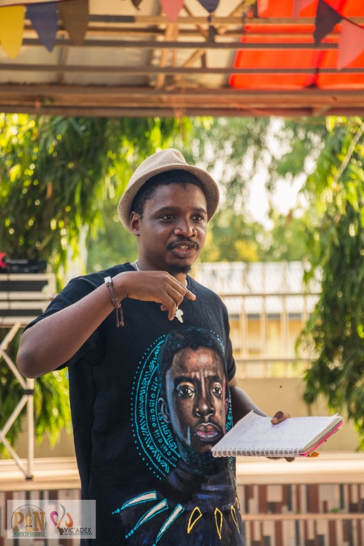 Vic’Adex at Open Mic Maiduguri