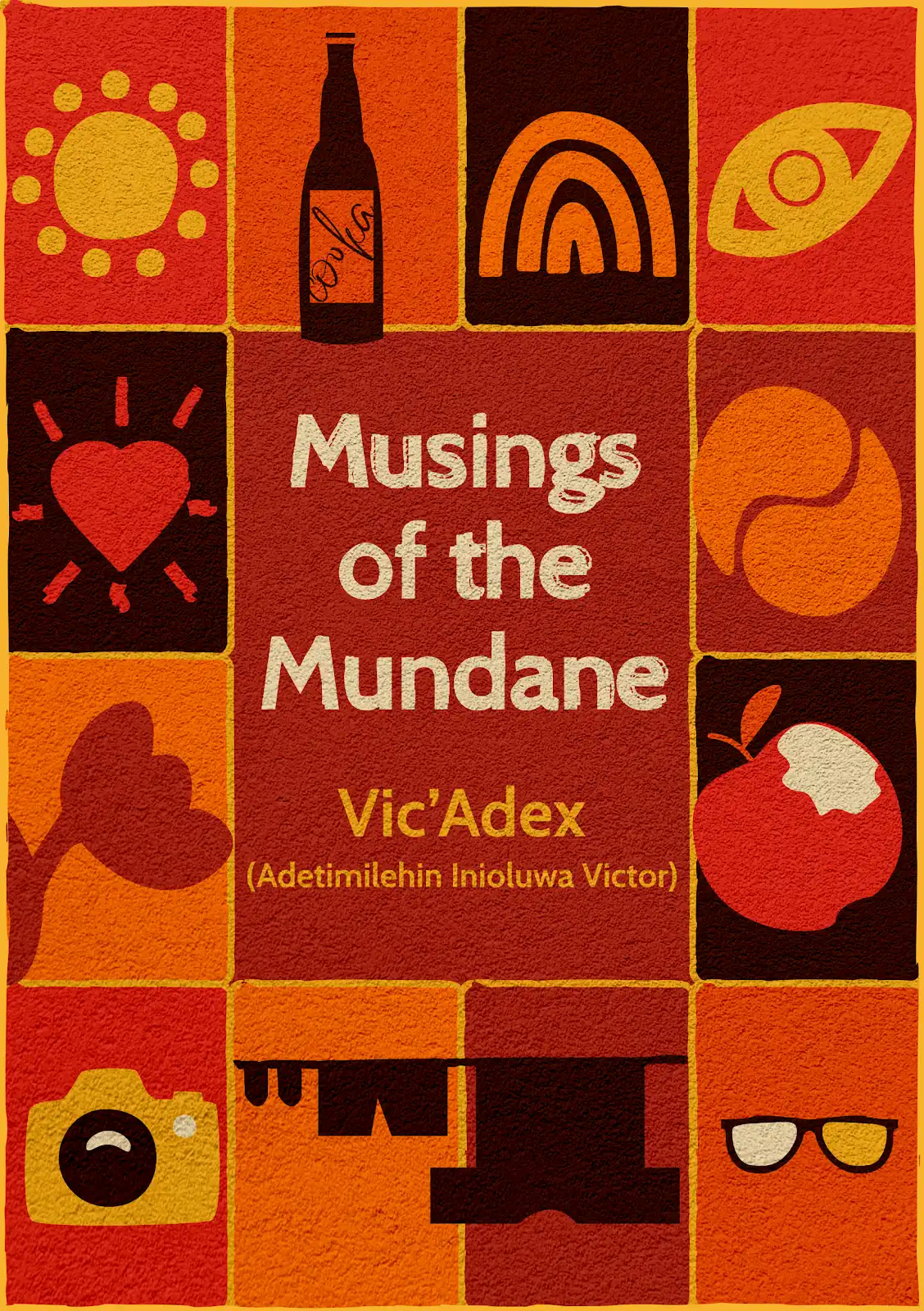 Musings of the Mundane forthcoming book artwork