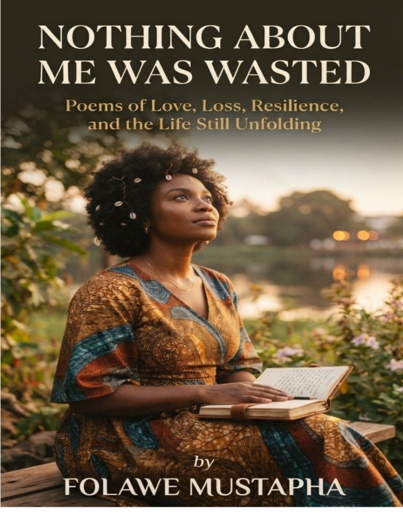 Book cover of Nothing About Me Was Wasted by Folawe Mustapha